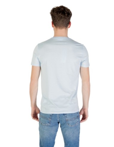 Lacoste T-Shirt Homme – Bleu azur, coton doux et style iconique