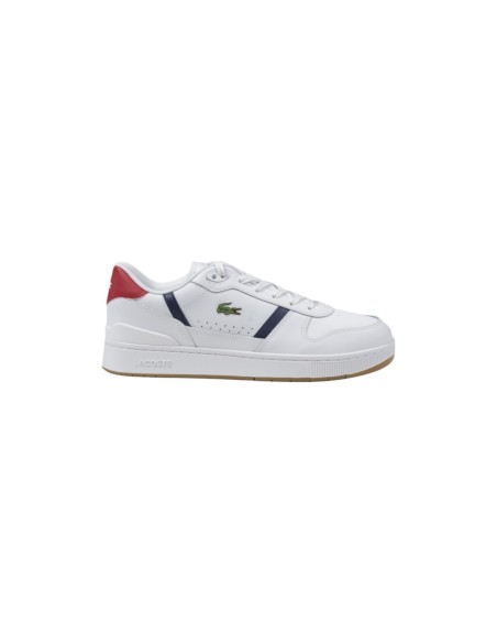 Lacoste Baskets Homme – Blanc, cuir premium et style sportif