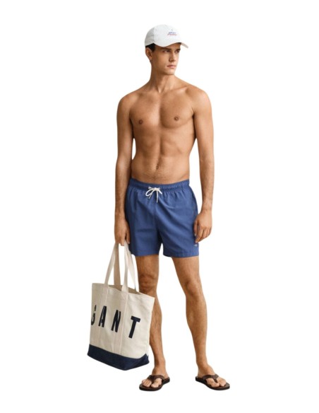 Gant Maillot de Bain Homme – Bleu azur, style moderne et séchage rapide