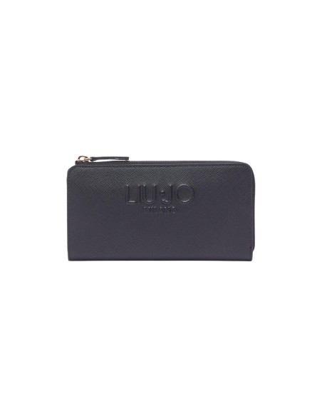 Liu Jo Portefeuille Femme – Noir, format long et style moderne