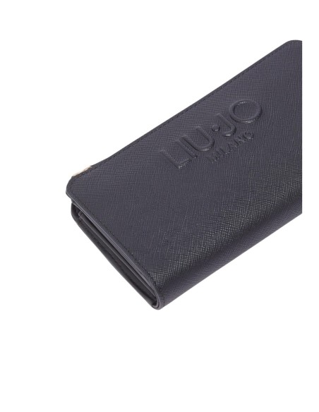 Liu Jo Portefeuille Femme – Noir, format long et style moderne