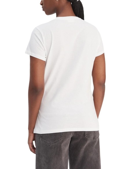 Liu Jo T-Shirt Femme – Blanc, imprimé moderne et coupe féminine