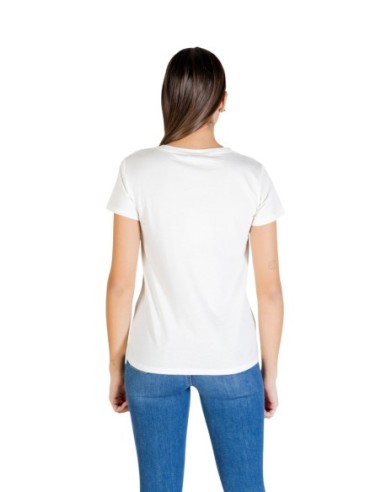 Liu Jo T-Shirt Femme – Blanc, imprimé moderne et style féminin