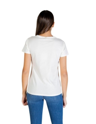 Liu Jo T-Shirt Femme – Blanc, coupe moderne et style épuré