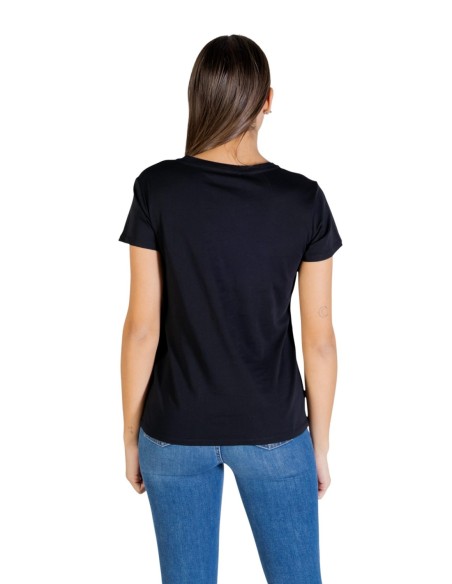 Liu Jo T-Shirt Femme – Noir, style moderne et coupe élégante