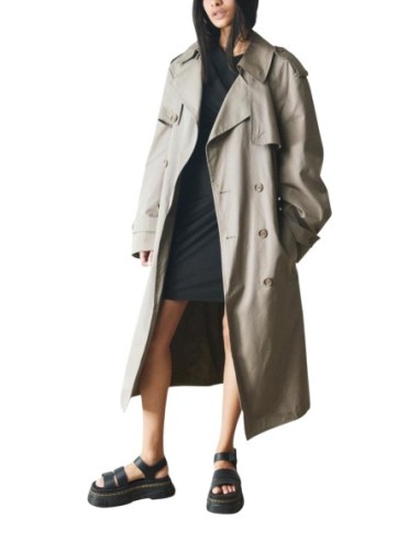 Dr. Martens Sandales Femme – Cuir noir, plateforme et boucle