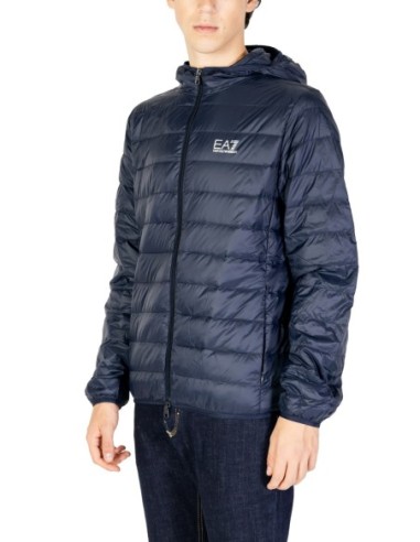 EA7 Veste Homme – Bleu, style moderne et confort premium