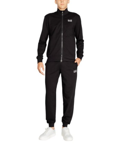 EA7 Survêtement Homme – Noir, coupe sportive et confort premium