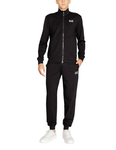 EA7 Survêtement Homme – Noir, coupe sportive et confort premium