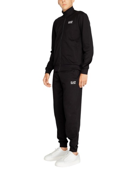EA7 Survêtement Homme – Noir, coupe sportive et confort premium