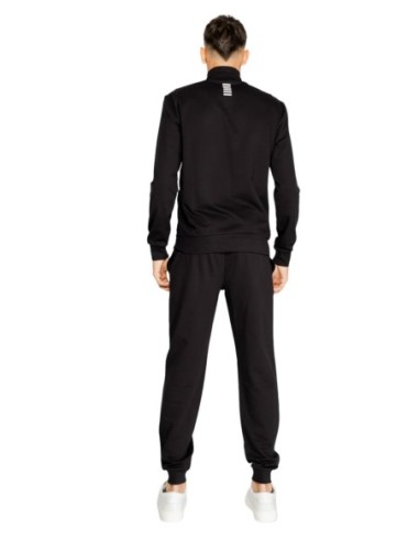 EA7 Survêtement Homme – Noir, coupe sportive et confort premium