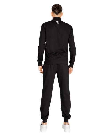 EA7 Survêtement Homme – Noir, coupe sportive et confort premium
