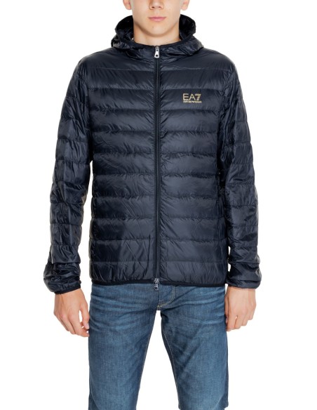 EA7 Veste Homme – Bleu, coupe moderne et finition premium