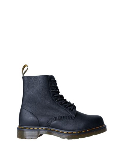 Dr. Martens Bottes Femme – Cuir noir, bout rond iconique