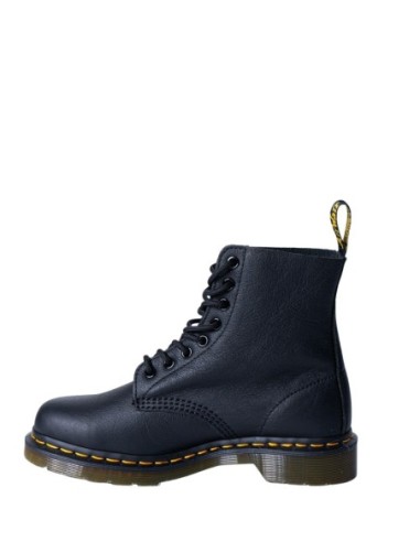 Dr. Martens Bottes Femme – Cuir noir, bout rond iconique