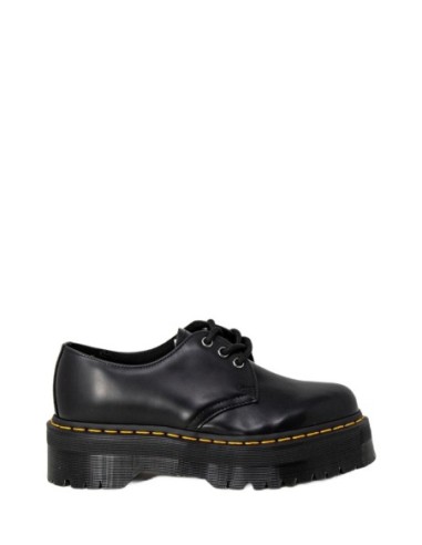 Dr. Martens Derbies Femme – Cuir noir, silhouette basse iconique