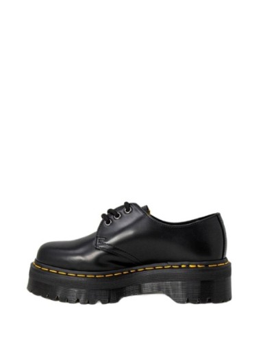 Dr. Martens Derbies Femme – Cuir noir, silhouette basse iconique