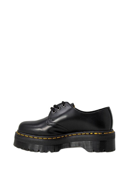 Dr. Martens Derbies Femme – Cuir noir, silhouette basse iconique