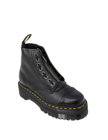 Dr. Martens Bottes Femme – Cuir noir, lacets et style iconique