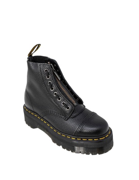 Dr. Martens Bottes Femme – Cuir noir, lacets et style iconique