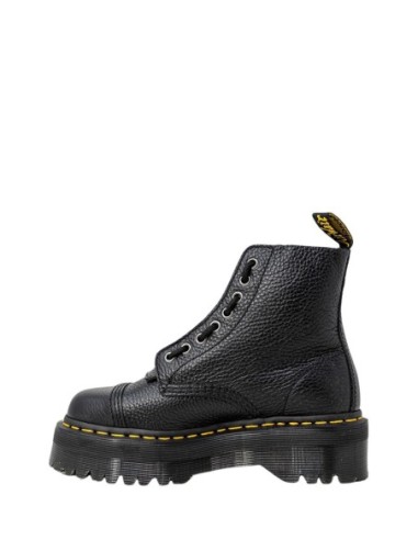 Dr. Martens Bottes Femme – Cuir noir, lacets et style iconique