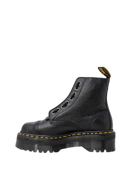 Dr. Martens Bottes Femme – Cuir noir, lacets et style iconique