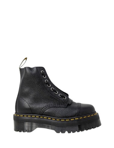 Dr. Martens Bottes Femme – Cuir noir, lacets et style iconique