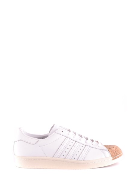 Baskets homme blanches cuir Adidas