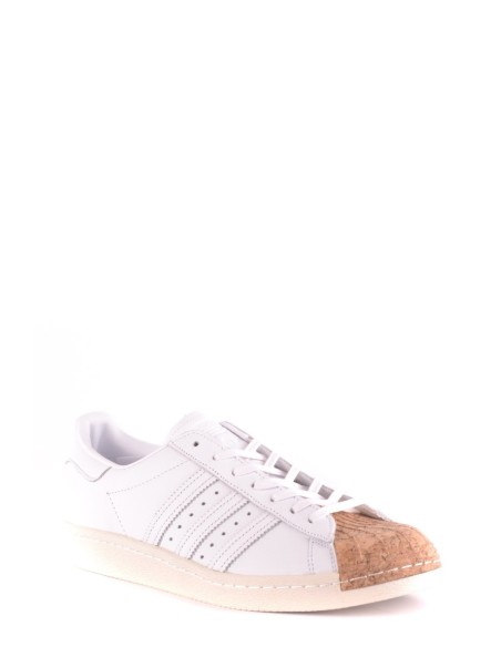 Baskets homme blanches cuir Adidas