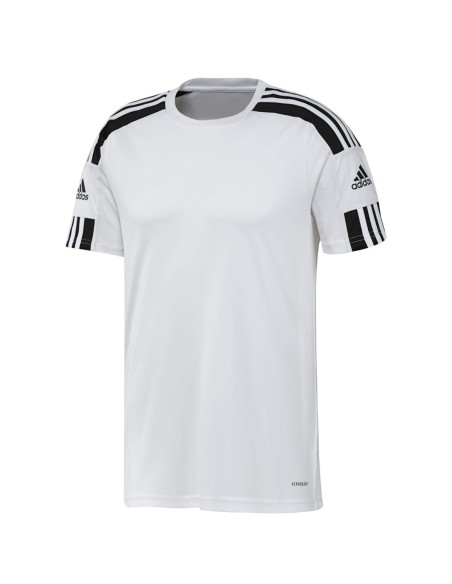 T-shirt homme blanc polyester Adidas