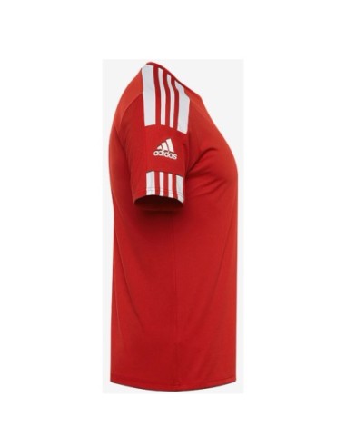 T-shirt homme rouge polyester Adidas