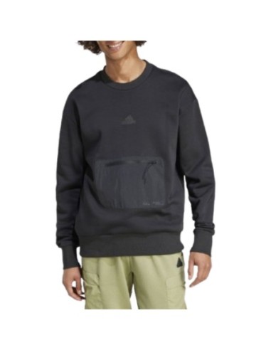 Sweatshirt homme noir Adidas