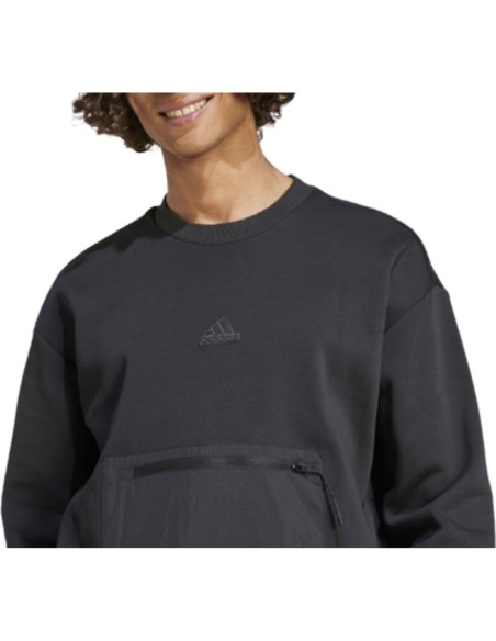 Sweatshirt homme noir Adidas