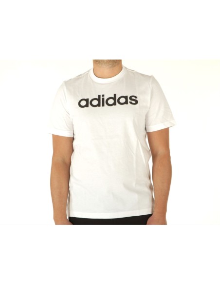 T-shirt homme blanc imprimé Adidas