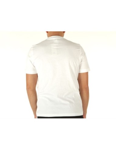 T-shirt homme blanc imprimé Adidas