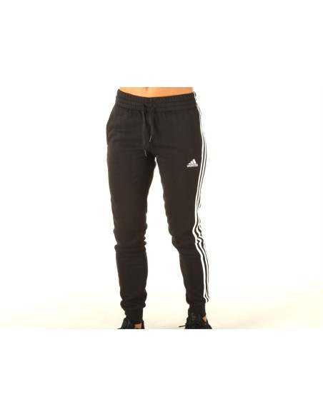Pantalon femme noir imprimé Adidas