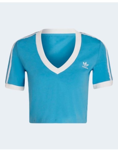 Top femme bleu azur Adidas