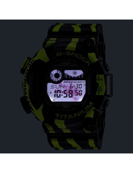 Montre homme Casio G‑Shock verte – Style technique