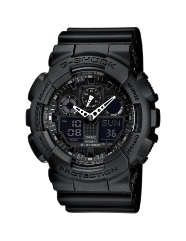 Montre homme Casio G‑Shock noire – Style sportif
