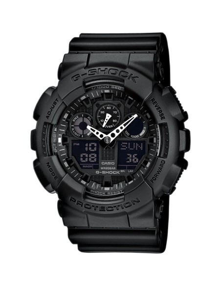 Montre homme Casio G‑Shock noire – Style sportif