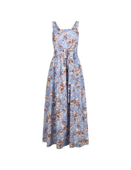 Robe Femme Liu Jo Bleu Floral – 100% Coton | ChoixMode