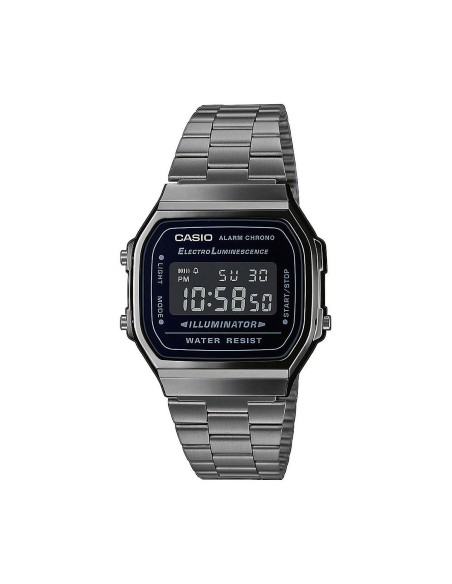 Montre Unisexe Casio Noir Argent – Vintage et moderne
