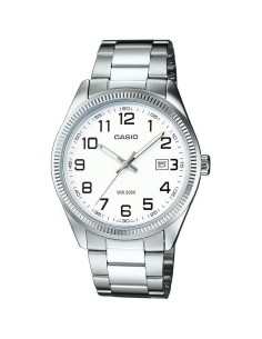Montre Homme Casio Acier Blanc – Classique et pratique
