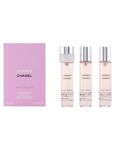Chanel – Chance Eau Tendre Twist & Spray – 3×20 ml – Eau de Toilette