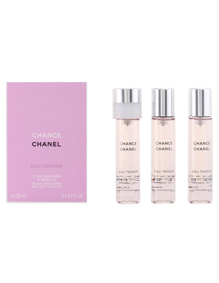 Chanel – Chance Eau Tendre Twist & Spray – 3×20 ml – Eau de Toilette