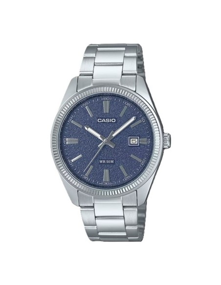 Montre Casio Homme Bleu Mat – Élégante et moderne