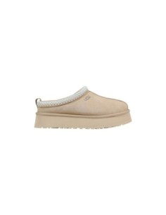 Ugg Tazz II Femme – Mules cuir beige à plateforme