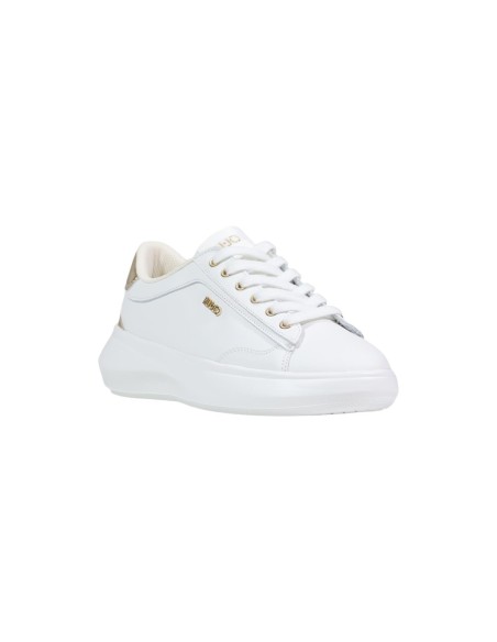 Liu Jo Femme – Baskets Casper 01 cuir blanc