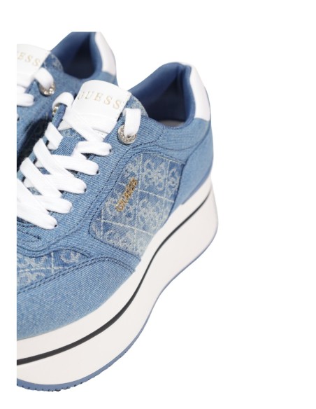 Guess Femme – Baskets Camrio11 bleu