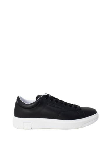 Armani Exchange Homme – Baskets XUX123 cuir noir